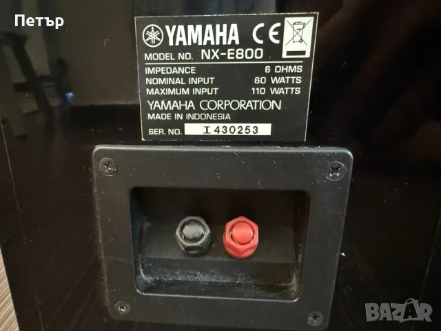 Yamaha RX-E810-DVD-E810 - Yamaha NX- E800, снимка 11 - Аудиосистеми - 47380495