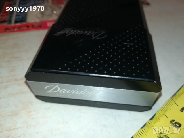 DAVIDOFF-МЕТАЛНА ТАБАКЕРА 2109251901, снимка 13 - Колекции - 51788595
