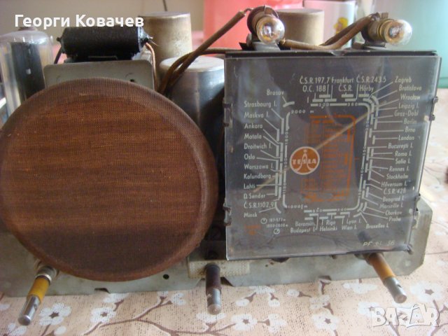 Радио, радиоапарат лампов TESLA  TALISMAN 307U, снимка 8 - Други - 40445441