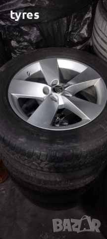 17 цола оригинални джанти за Skoda Kodiaq 2016-2022+гуми, снимка 6 - Гуми и джанти - 53902034