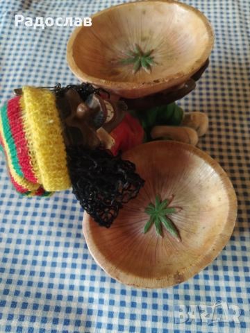 пепелник Ямайка Раста фигура, снимка 5 - Декорация за дома - 52296198