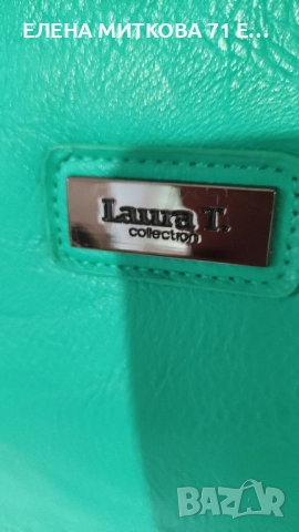 Кожена дамска чанта в страхотен зелен цвят, снимка 7 - Чанти - 52002924