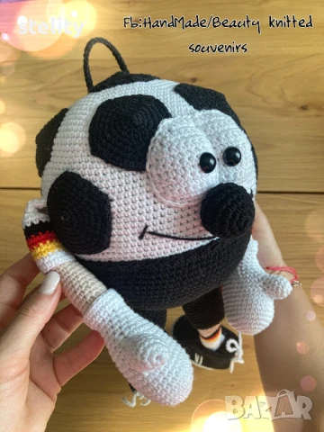 Плетена футболна топка, снимка 2 - Футбол - 51297314