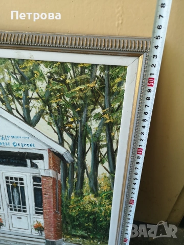 маслена картина върху фазер. , снимка 6 - Картини - 54300774