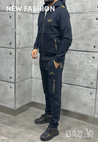 Мъжки Памучен Екип -лого Бродирано ✨ Armani , снимка 2 - Спортни дрехи, екипи - 52080080