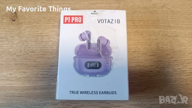P1 PRO безжични Bluetooth слушалки TWS с дисплей и Touch Control
