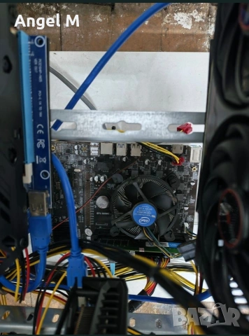 Майнинг риг 10x RX 6600 Pulse Идеален за Солари, снимка 2 - Други - 54339144