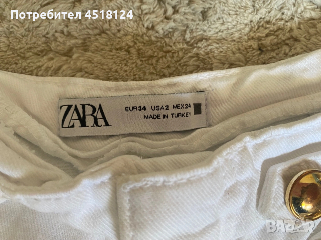 Дамски къси панталони Zara, снимка 2 - Къси панталони и бермуди - 54318668