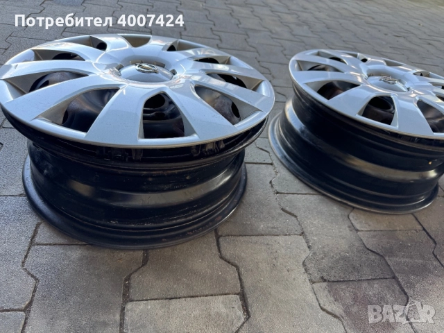 Стоманени Джанти 16ки с тасове , снимка 3 - Гуми и джанти - 52505363