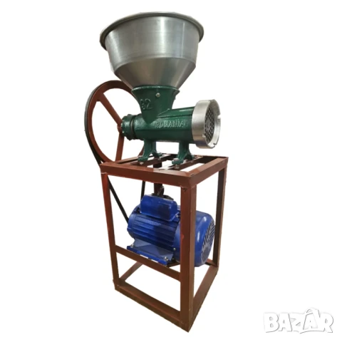 Чугунена електрическа месомелачка / Румънска месомелачка 32”, снимка 4 - Месомелачки - 51093758