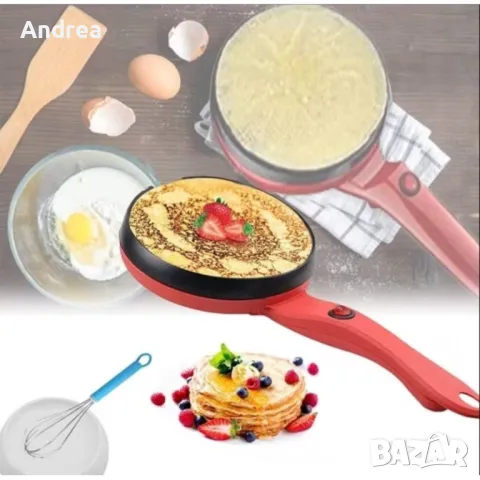 Електрически тиган за палачинки, снимка 5 - Съдове за готвене - 49115812