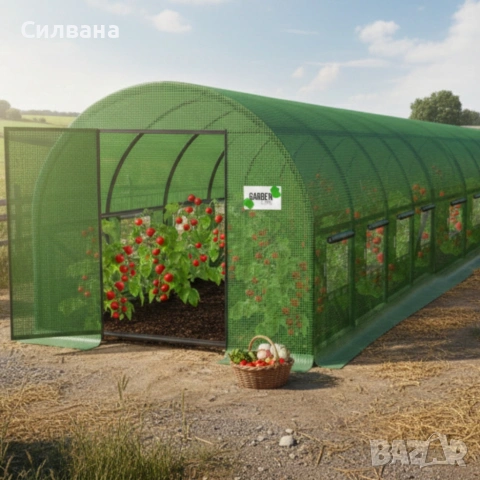 Голяма оранжерия , снимка 2 - Оранжерии - 54261418