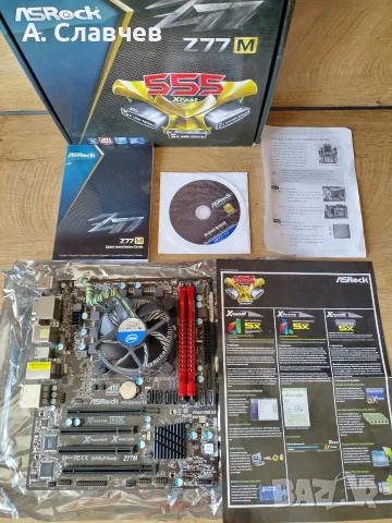 Asrock z77m + Intel I7 3770 + RAM KINGSTON HyperX 16Gb