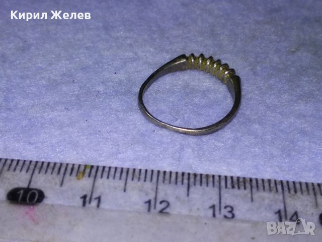 Старинен СРЕБЪРЕН АРТ ДЕКО ПРЪСТЕН ВИСОКА ПРОБА СРЕБРО АВТОРСКА РЪЧНА МАЙСТОРСКА ИЗРАБОТКА 39899, снимка 14 - Антикварни и старинни предмети - 42928837