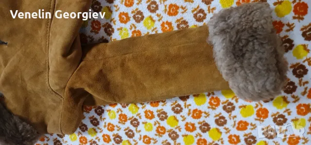 Кожухче от естествена кожа от завод ,,Свобода". Размер 32, за момиче, снимка 13 - Детски якета и елеци - 47974364