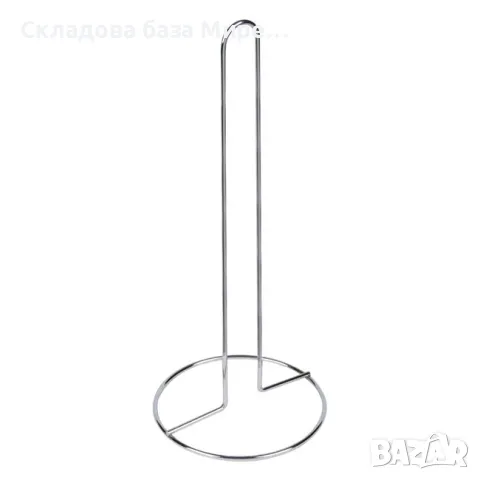 Поставка за кухненска хартия, Метална, 14x34 сантиметра, снимка 1