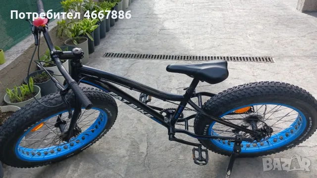 Fat bike колело  с 6 скорости ,24 цола и алуминиева олекотена рамка .