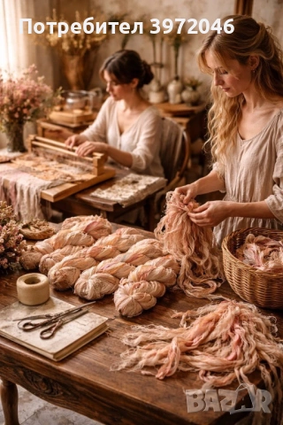 Винтидж копринени ленти , снимка 2 - Други - 53928885