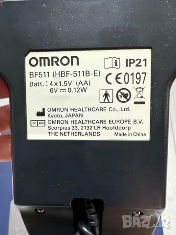 OMRON BF511-ЕЛЕКТРОНЕН КАНТАР, снимка 5 - Електронни везни - 48205807