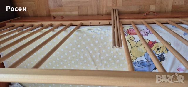 Детско легло 140/70 + Матрак и протектор, снимка 7 - Бебешки легла и матраци - 53937654