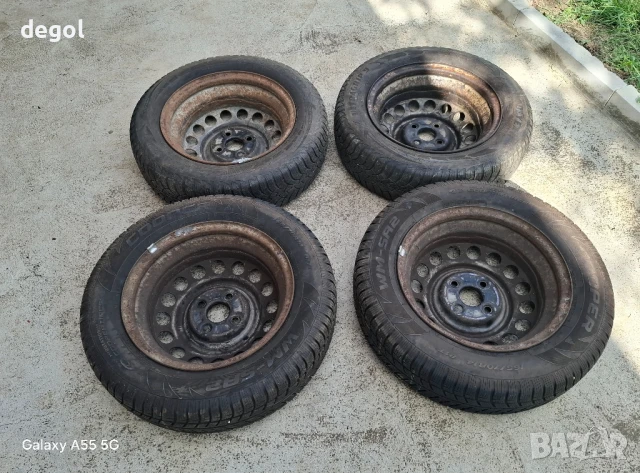 R14 4х100 4.5J ET45/54.1mm + гуми 165 70 14 Suzuki Ignis Subaru Justy , снимка 2 - Гуми и джанти - 50516590