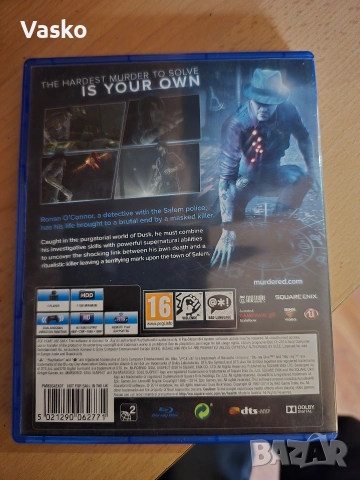 Murdered Ps4 , снимка 2 - Игри за PlayStation - 52683727