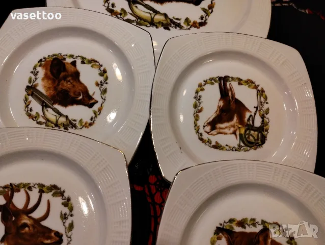 Сервизи с ловни мотиви, снимка 9 - Сервизи - 48169117
