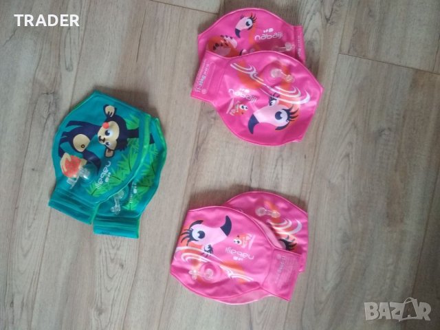 NABAIJI Детски плувки за ръце, 11-30 кг, Детска надуваема жилетка спасителна за плуване