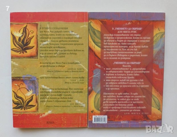 2 книги Четирите споразумения / Умението да обичаш - Дон Мигел Руис 2005 г. Познай себе си, снимка 2 - Езотерика - 39132755
