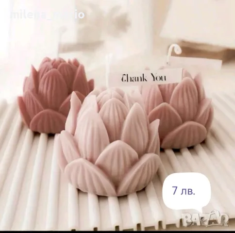 цветя молдове за свещи, снимка 6 - Декорация за дома - 49638275