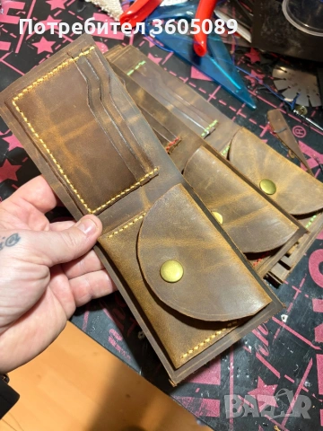  Портфейли  и картхолдери ръчна изработка, снимка 8 - Портфейли, портмонета - 53905502