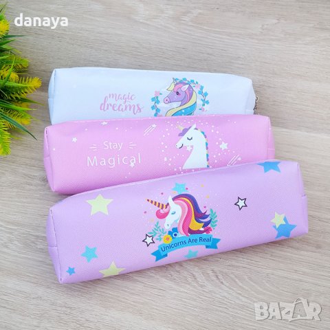 3053 Ученически несесер за момичета Еднорог