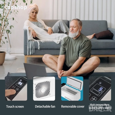 Чисто нов TORRONBE мини хладилник за лекарства, охлаждане на инсулин, 2-8°C, дълго време на работа.., снимка 6 - Хладилници - 52214387