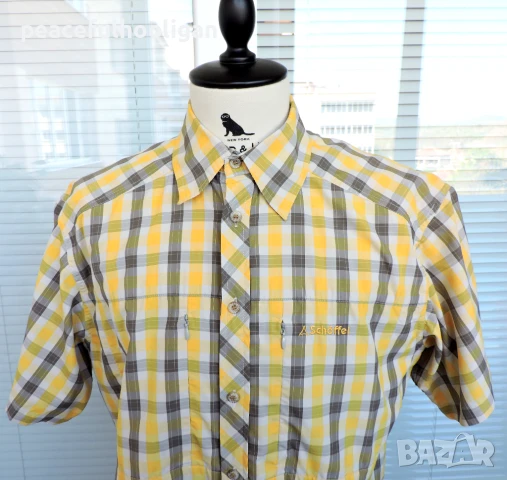 Schoffel  Snipe 2 Outdoor Short sleeve Shirt - мъжка  риза за спорт и туризъм размер L, снимка 2 - Ризи - 50837695