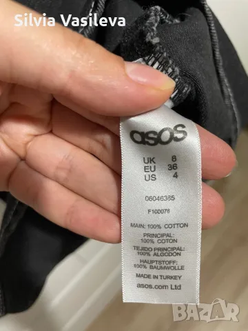 Рокля от деним Asos, снимка 5 - Рокли - 44938906