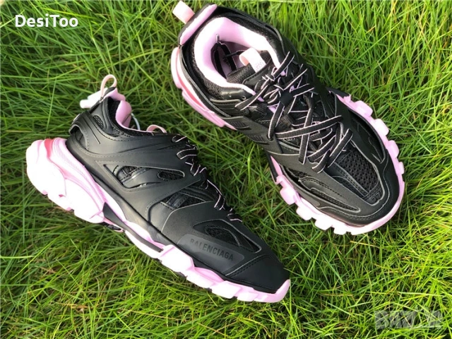 Balenciaga Track Sneaker "Black/Pink" , снимка 6 - Маратонки - 54362298