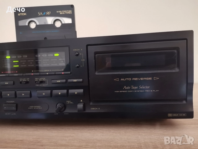 Касетен дек Pioneer ct w208r , снимка 3 - Декове - 52548963
