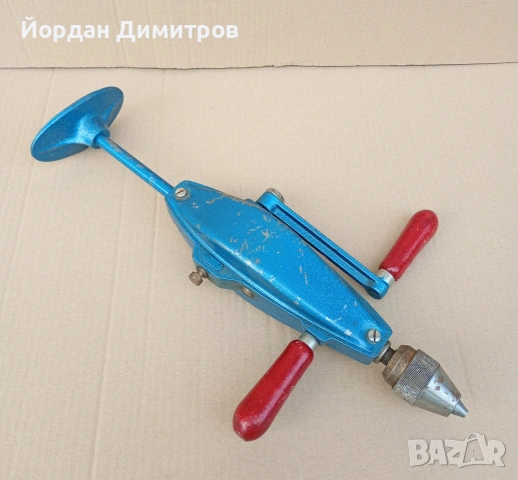 ръчна дрелка, снимка 3 - Антикварни и старинни предмети - 54361037