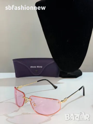 Miu Miu очила с лого, снимка 3 - Слънчеви и диоптрични очила - 55771805