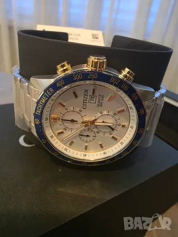 Citizen (Ref. AN3686-53A) чисто нов, неносен мъжки хронограф , снимка 9 - Мъжки - 56237193