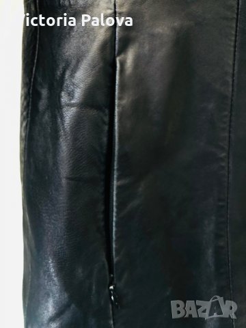 Модерно кожено яке тип сако KENNETH COLE NY, снимка 7 - Якета - 30230405