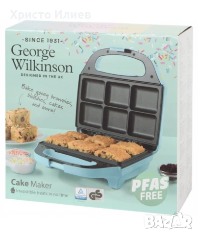 Уред за брауни бисквитки мъфини кексчета George Wilkinson 750W, снимка 8 - Други - 54226571