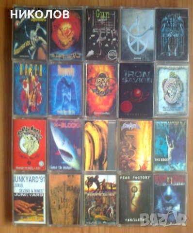 ТЕЖЪК РОК-РЕДКИ, снимка 3 - Аудио касети - 29808527