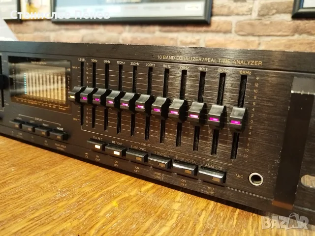 Monarch SAE-1000 2x10 Band Graphic Equalizer , снимка 2 - Ресийвъри, усилватели, смесителни пултове - 56396620