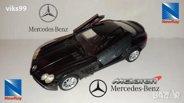 Mercedes-Benz SLR McLaren - Мащаб 1:32, снимка 1 - Колекции - 48601714