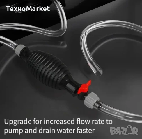 Комплект Ръчна помпа 100 см с Възвратен Клапан – Универсално Решение за прехвърляне на Течности, снимка 6 - Аксесоари и консумативи - 50637414
