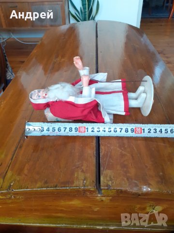 Стар Дядо Мраз #6, снимка 6 - Антикварни и старинни предмети - 31697001