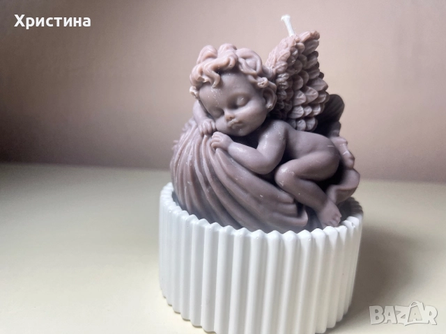 Коледни соеви ръчно изработени свещи , снимка 17 - Ръчно изработени сувенири - 52514373