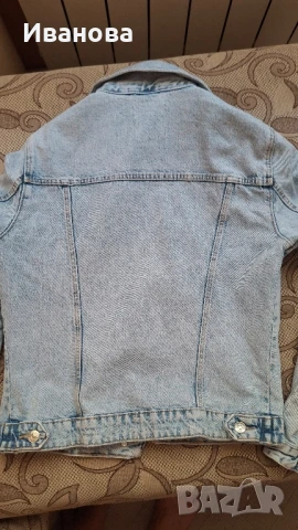 Дамско дънково яке Zara, снимка 5 - Якета - 51328013