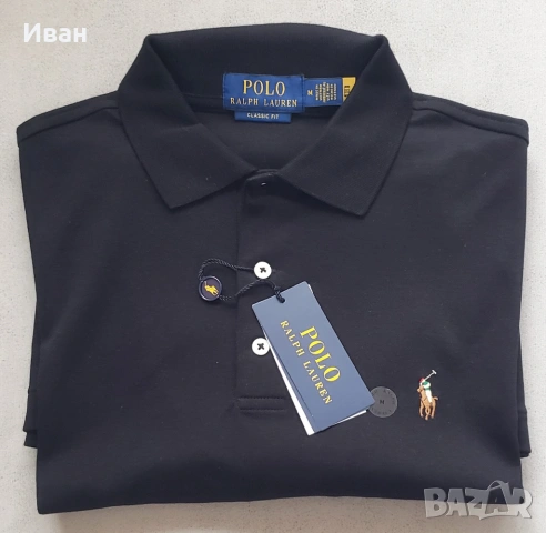 Нова оригинална фланелка Polo Ralph Lauren classic fit - размер XL, L, M - 100% памук, снимка 6 - Тениски - 54072440